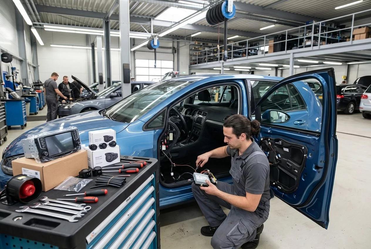 Instalación de equipos automotrices adicionales